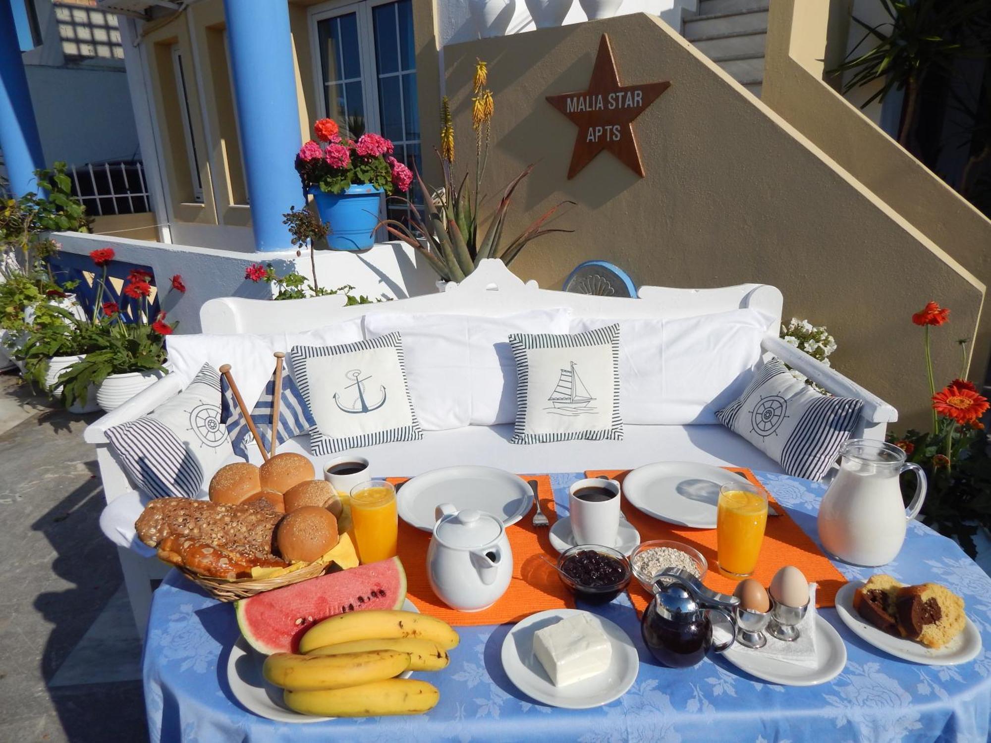 Malia Star Apartments Luaran gambar